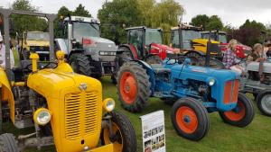 Tractors at Jim's Tractor Fun Run